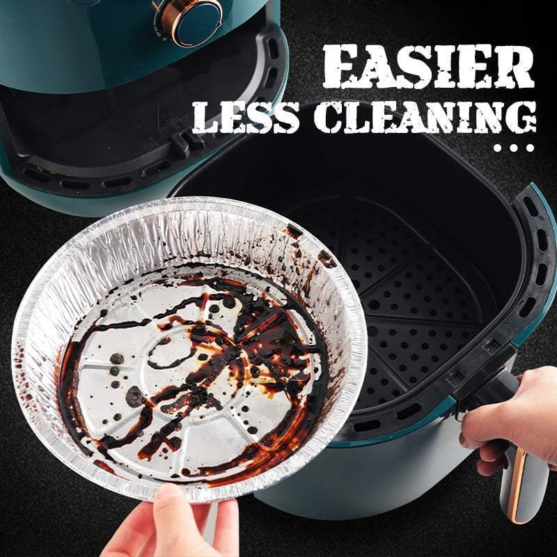 Thickened Tin Foil Tray Baked Rice Round Disposable Barbecue Tray Fast Food Box