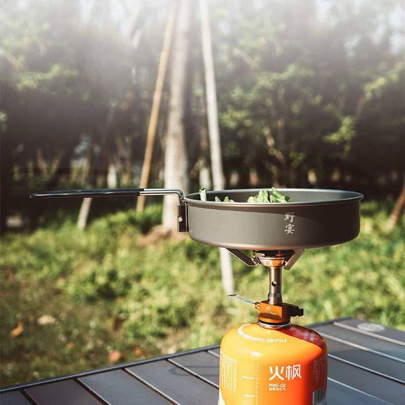 Fire Maple Mobile Kitchen's New Barbecue Frying Pan