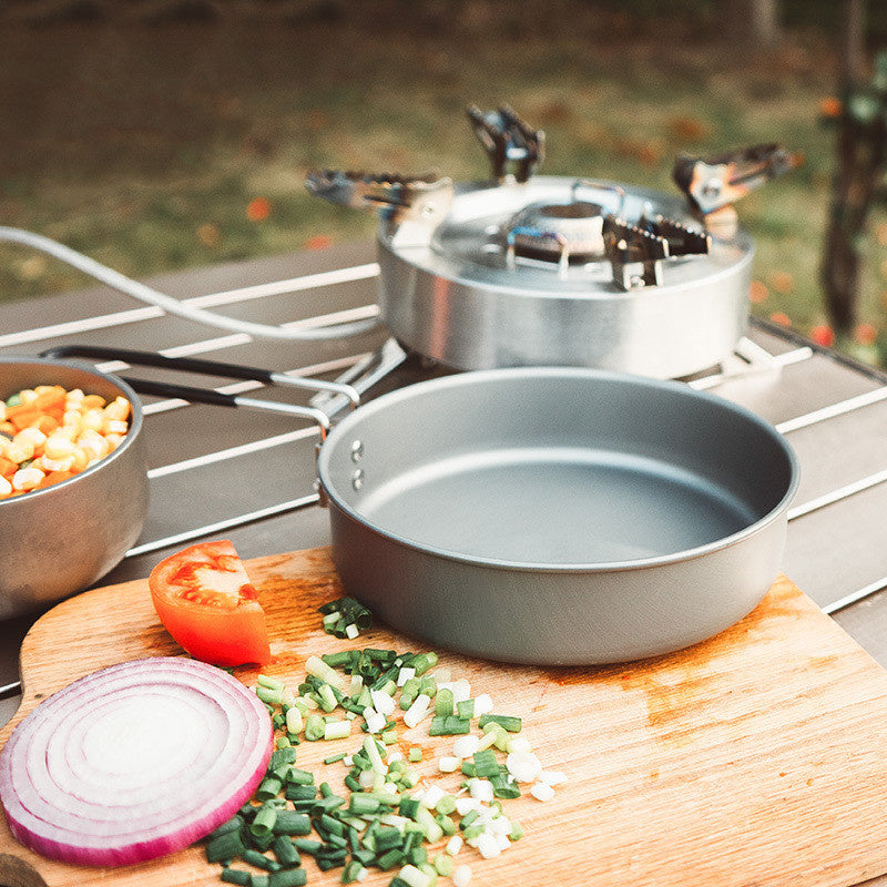 Fire Maple Mobile Kitchen's New Barbecue Frying Pan