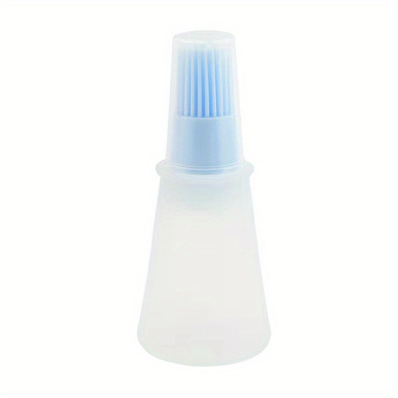 1pc Silicone High Temperature Resistant Oil Brush with Bottle Brush, Air Fryer Pancake Grill, BBQ Tools, BBQ Accessories, Grill Accessories