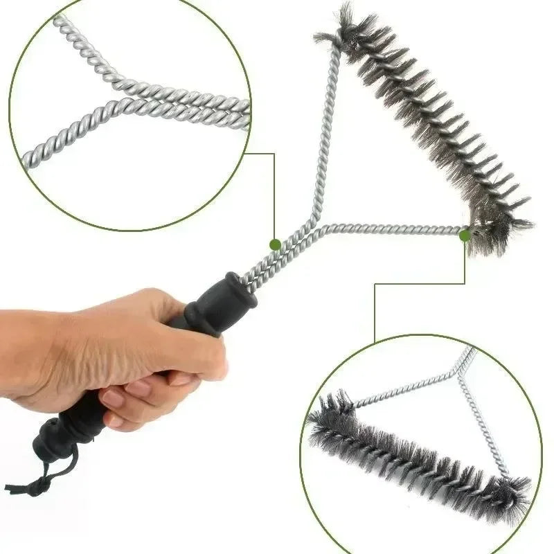 Grill Cleaner Kitchen Accessories BBQ Grills BBQ Kits Cleaning Brushes Stainless Steel Cooking Tools BBQ Gadgets