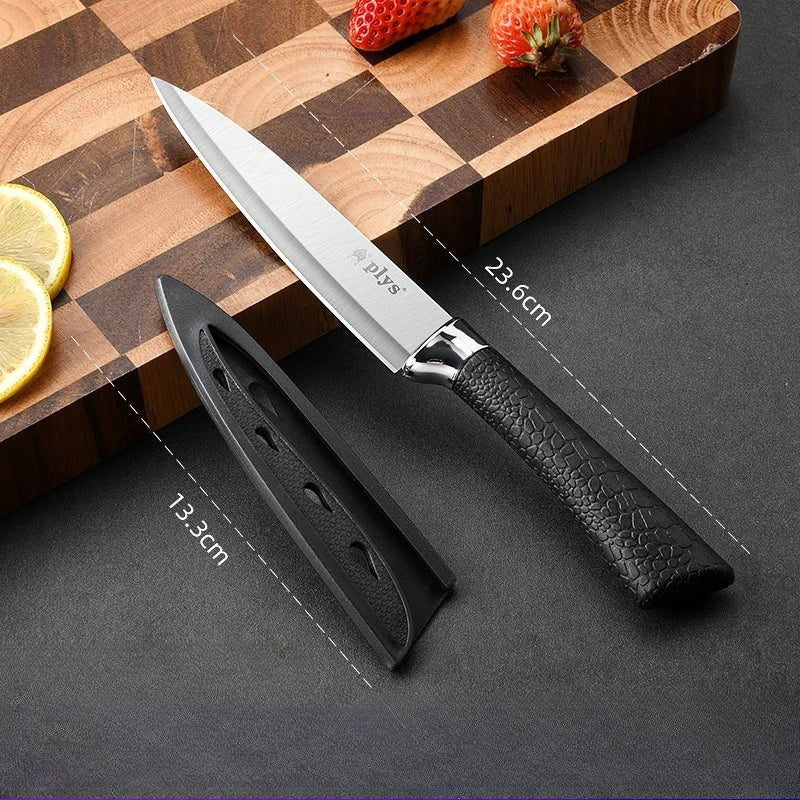 Kitchen Fruit Knife with Knife set - ultra sharp, durable & lightweight chef's knife, Stainless Steel Kitchen Knife