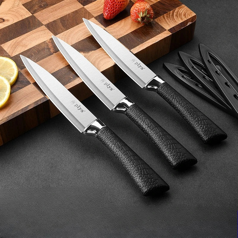 Kitchen Fruit Knife with Knife set - ultra sharp, durable & lightweight chef's knife, Stainless Steel Kitchen Knife