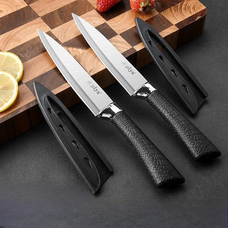 Kitchen Fruit Knife with Knife set - ultra sharp, durable & lightweight chef's knife, Stainless Steel Kitchen Knife