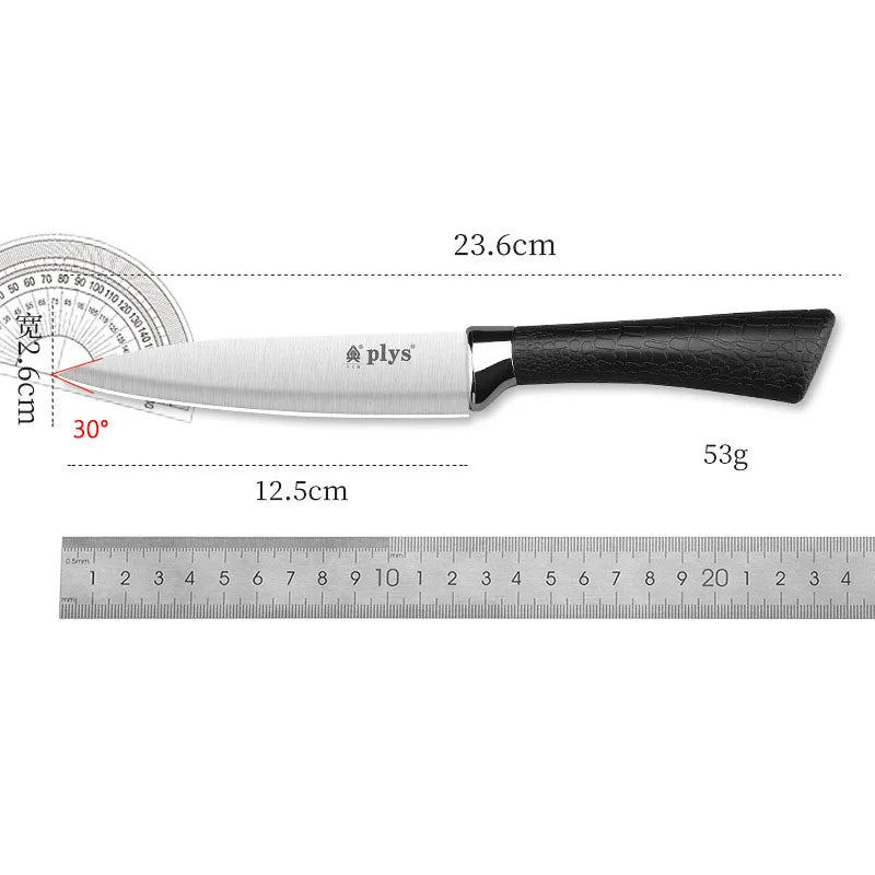 Kitchen Fruit Knife with Knife set - ultra sharp, durable & lightweight chef's knife, Stainless Steel Kitchen Knife