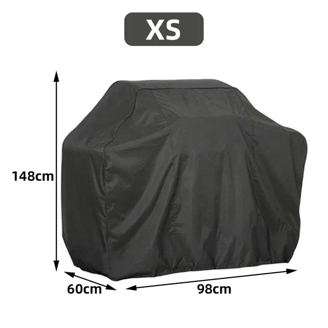BBQ Grill Barbeque Cover Anti-Dust Waterproof Weber Heavy Duty Charbroil BBQ Cover Outdoor Rain Protective Barbecue Cover