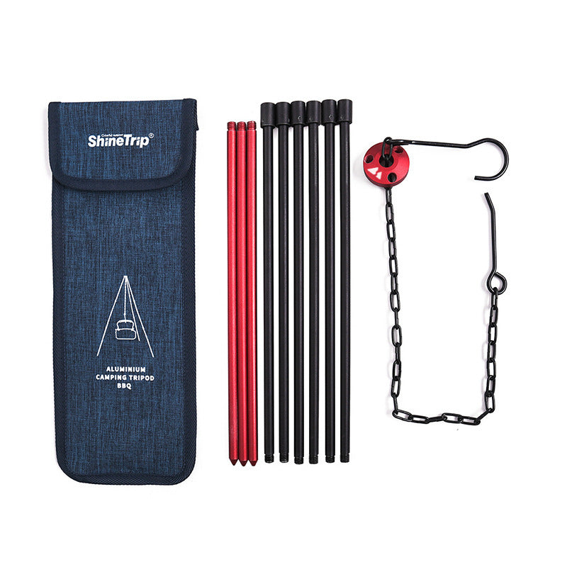 Compatible with Apple, Outdoor Campfire Tripod BBQ Barbecue Grill