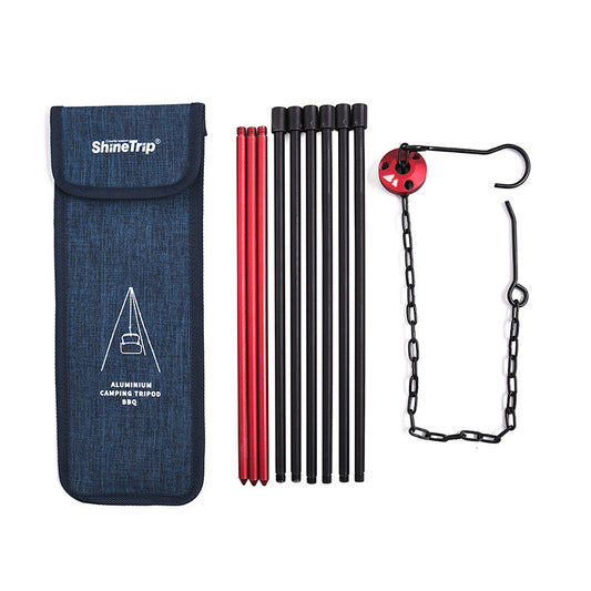 Compatible with Apple, Outdoor Campfire Tripod BBQ Barbecue Grill