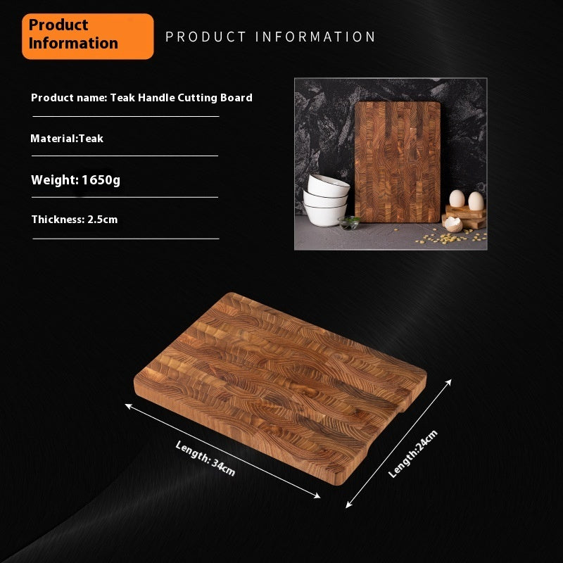 Solid Wood Chopping Board Household Thickening