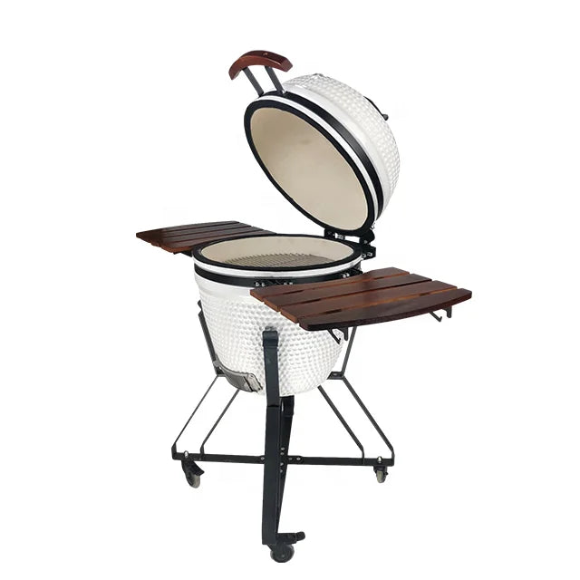 KIMSTONE 21 Inch Josper Home and Garden Bbq Ash Shovel Cast Iron Bucket Charcoal Grill and Pizza Oven Kamado Ceramic