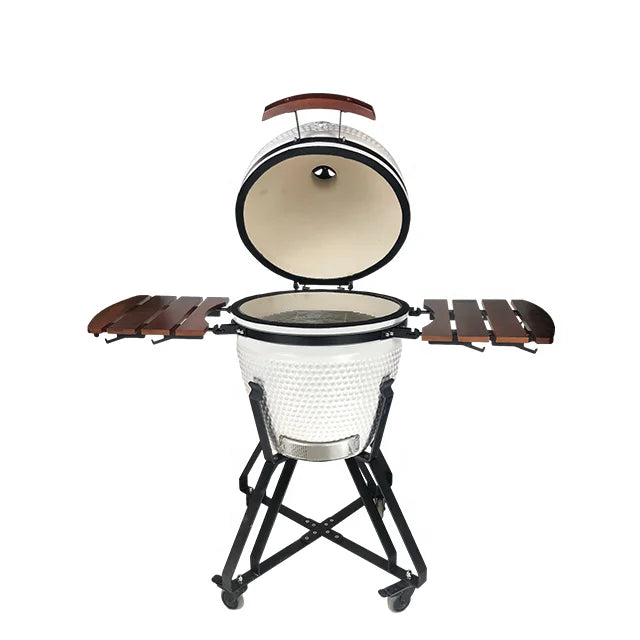 KIMSTONE 21 Inch Josper Home and Garden Bbq Ash Shovel Cast Iron Bucket Charcoal Grill and Pizza Oven Kamado Ceramic