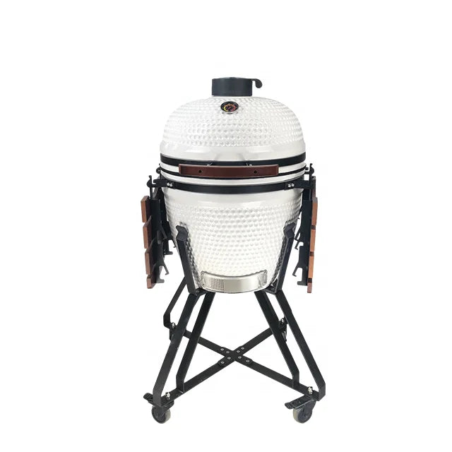 KIMSTONE 21 Inch Josper Home and Garden Bbq Ash Shovel Cast Iron Bucket Charcoal Grill and Pizza Oven Kamado Ceramic