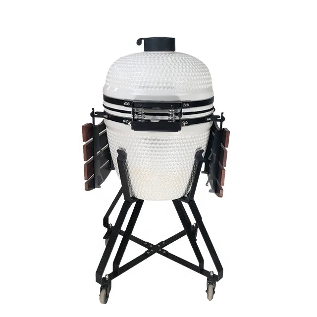 KIMSTONE 21 Inch Josper Home and Garden Bbq Ash Shovel Cast Iron Bucket Charcoal Grill and Pizza Oven Kamado Ceramic
