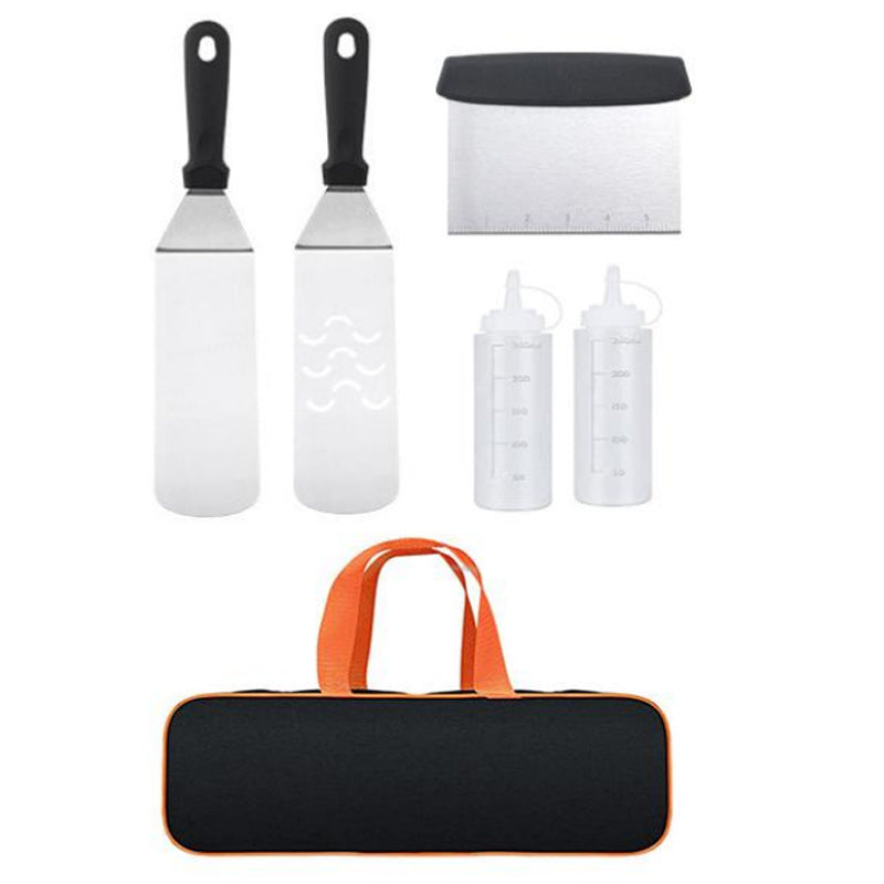 Cooking Shovel BBQ Shovel Teppanyaki Tool BBQ Combination Grill