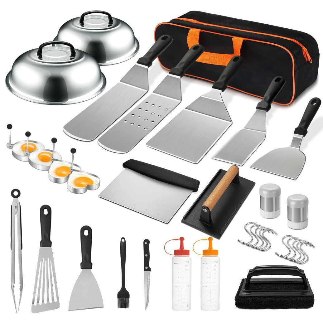 Cooking Shovel BBQ Shovel Teppanyaki Tool BBQ Combination Grill