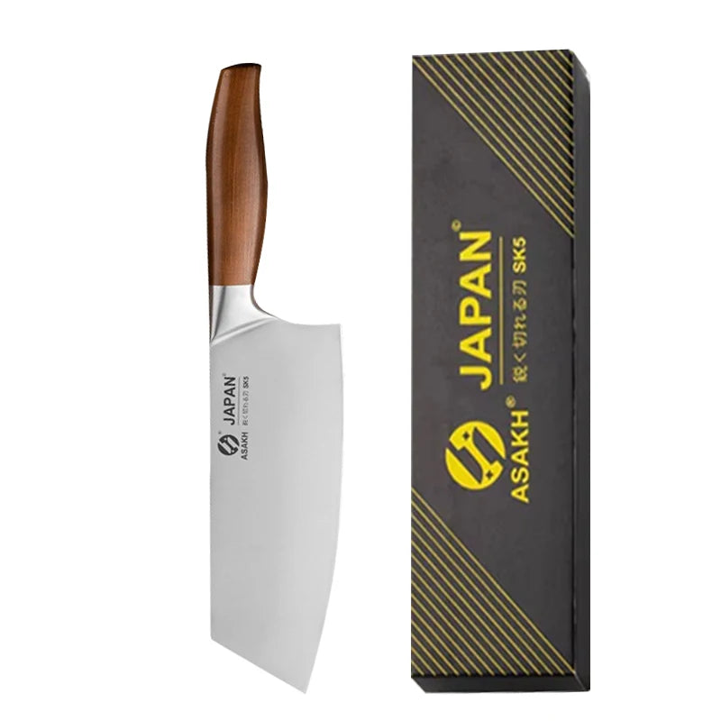 Professional Japanese Kitchen Knives Set Stainless Steel Fish Fillet Meat Cleaver Chef Knife Slicing Santoku Knife Cooking Tools