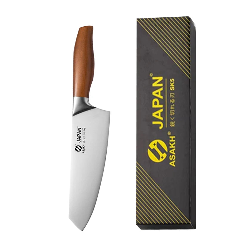 Professional Japanese Kitchen Knives Set Stainless Steel Fish Fillet Meat Cleaver Chef Knife Slicing Santoku Knife Cooking Tools