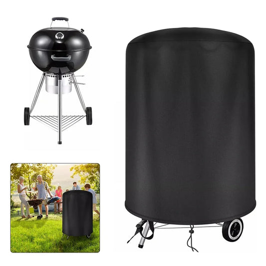 For Raweao Kettle BBQ Cover For Weber 57Cm Waterproof Barbecue Cover Round BBQ Outdoor Cooking Dust And Waterproof Cover