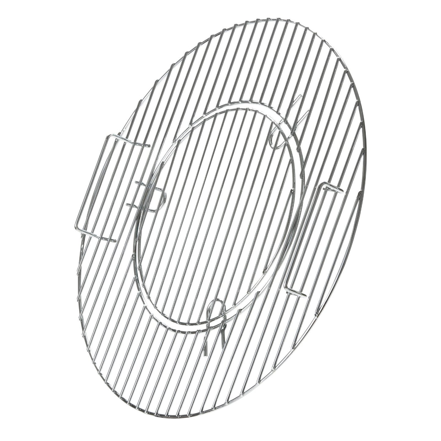 VEVOR 21 Inch Cooking Grate For 21 Inch Kettle Grill, Round Replacement Charcoal Grates, Iron Gas Grill Replacement Parts For Outdoor Cooking, Barbecue Camping, Picnic, Patio And Backyard, Silver