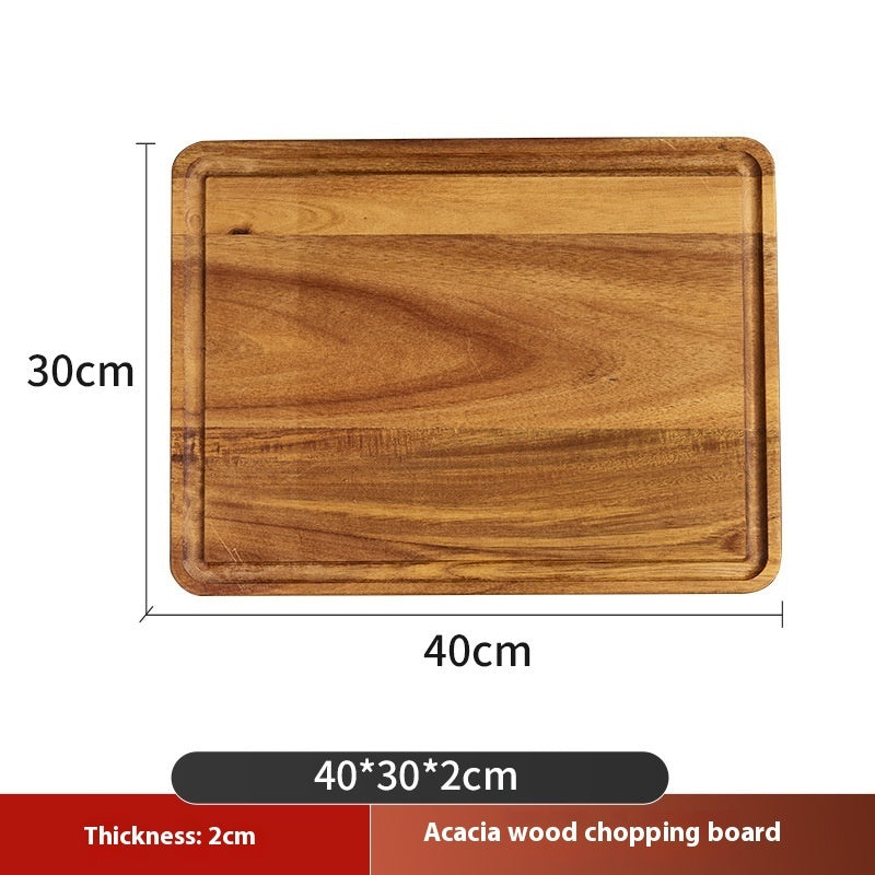 Acacia Mangium Chopping Board Household Kitchen Thickening