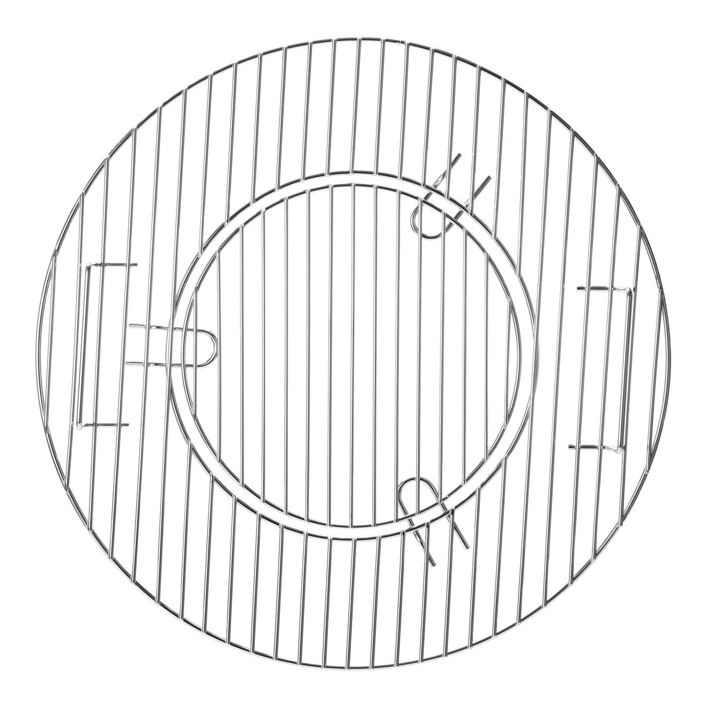 VEVOR 21 Inch Cooking Grate For 21 Inch Kettle Grill, Round Replacement Charcoal Grates, Iron Gas Grill Replacement Parts For Outdoor Cooking, Barbecue Camping, Picnic, Patio And Backyard, Silver