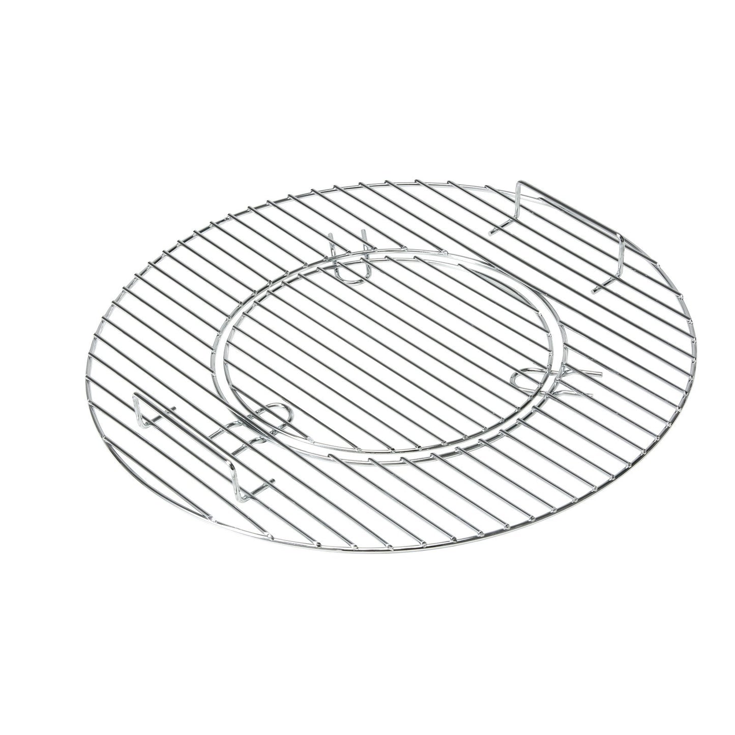 VEVOR 21 Inch Cooking Grate For 21 Inch Kettle Grill, Round Replacement Charcoal Grates, Iron Gas Grill Replacement Parts For Outdoor Cooking, Barbecue Camping, Picnic, Patio And Backyard, Silver
